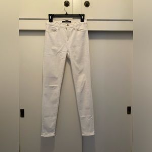 J Brand White Skinny Jeans Size 27, perfect for spring, summer, and Easter